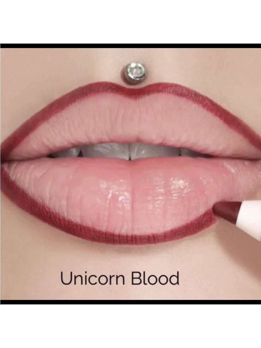 Jeffree Star - UNICORN BLOOD TRIO - Lip Liner, Liquid Velour & Velvet Trap - Picture 3 of 8